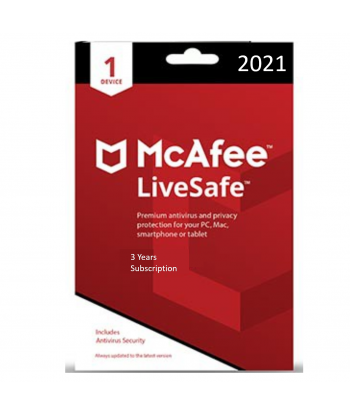McAfee LiveSafe 2021 - 1...