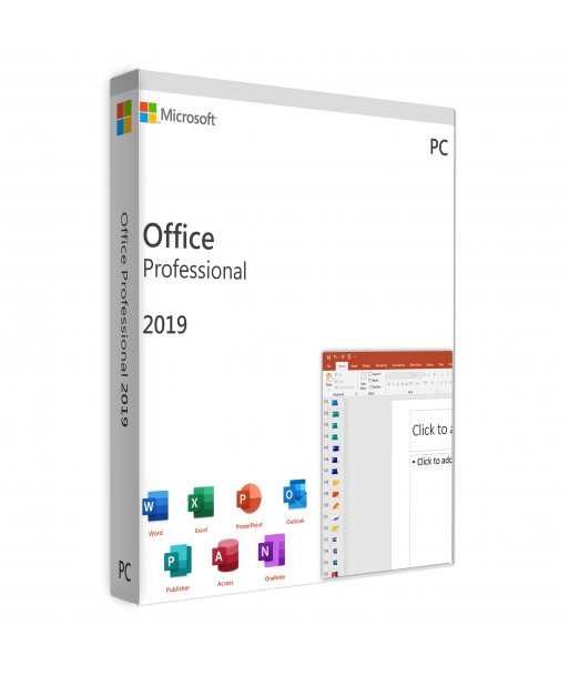 Office 2019 Professional Retail ESD license For 1 User on 1 Windows Device