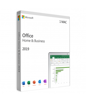 Office 2019 Home & Business Retail For 1 User on 1 MAC Device