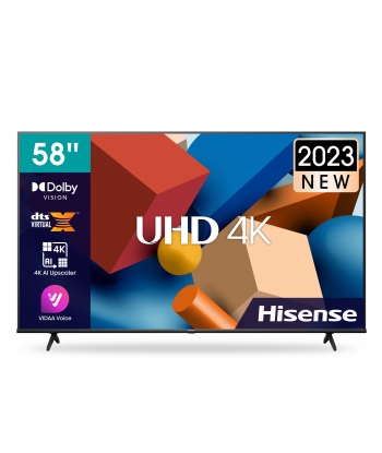 Hisense 58 inch A6K Series UHD SMART LED TV