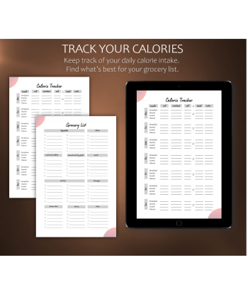 12 Week Weight Loss Planner (Printable PDF - Instant Download)