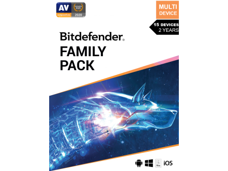 Bitdefender Family Pack - 15 Devices | 2 Years