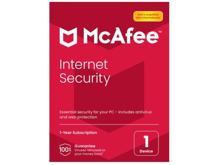 McAfee Internet Security - 1 Device | 1 Year