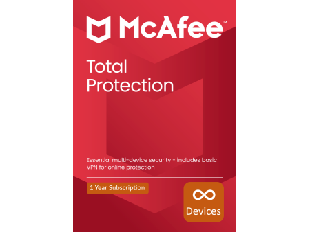 McAfee Total Protection - Unlimited Devices | 1 Year