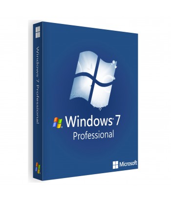 Windows 7 Pro 1PC License (32 / 64 bit) For 1 User on 1 PC