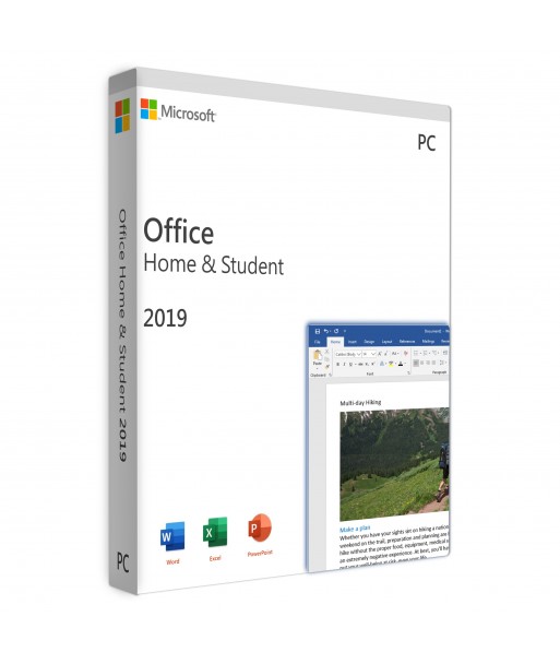 Office 2019 Home & Student Retail For 1 User on 1 Windows Device