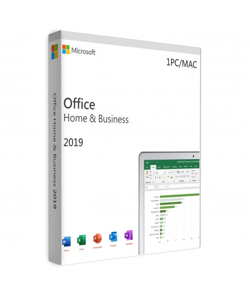 Office 2019 Home & Business PC/MAC Retail For 1 User on 1 Device