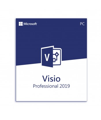 Visio Professional 2019 Retail License For 1 User on 1 Windows Device
