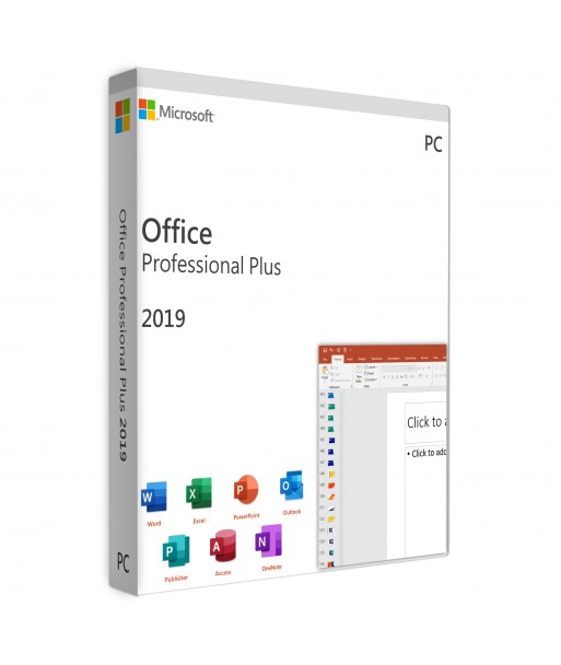 Office 2019 Professional Plus PC FPP For 1 User on 1 Windows Device
